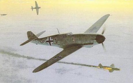 Woodcock Keith. Истребитель Bf-109.