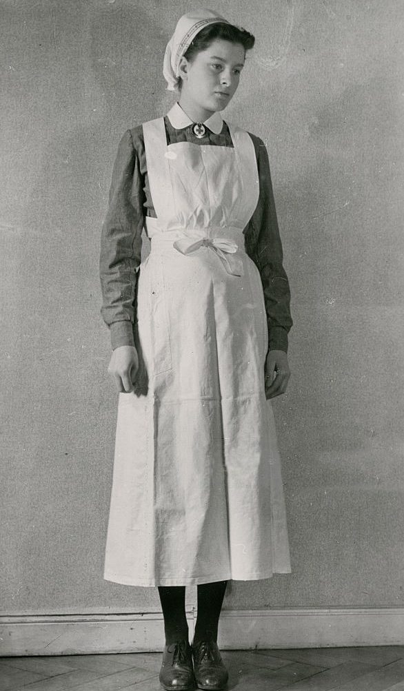 Женщины-служащие вспомогательной службы медицинского и бытового обслуживания Вермахта. 