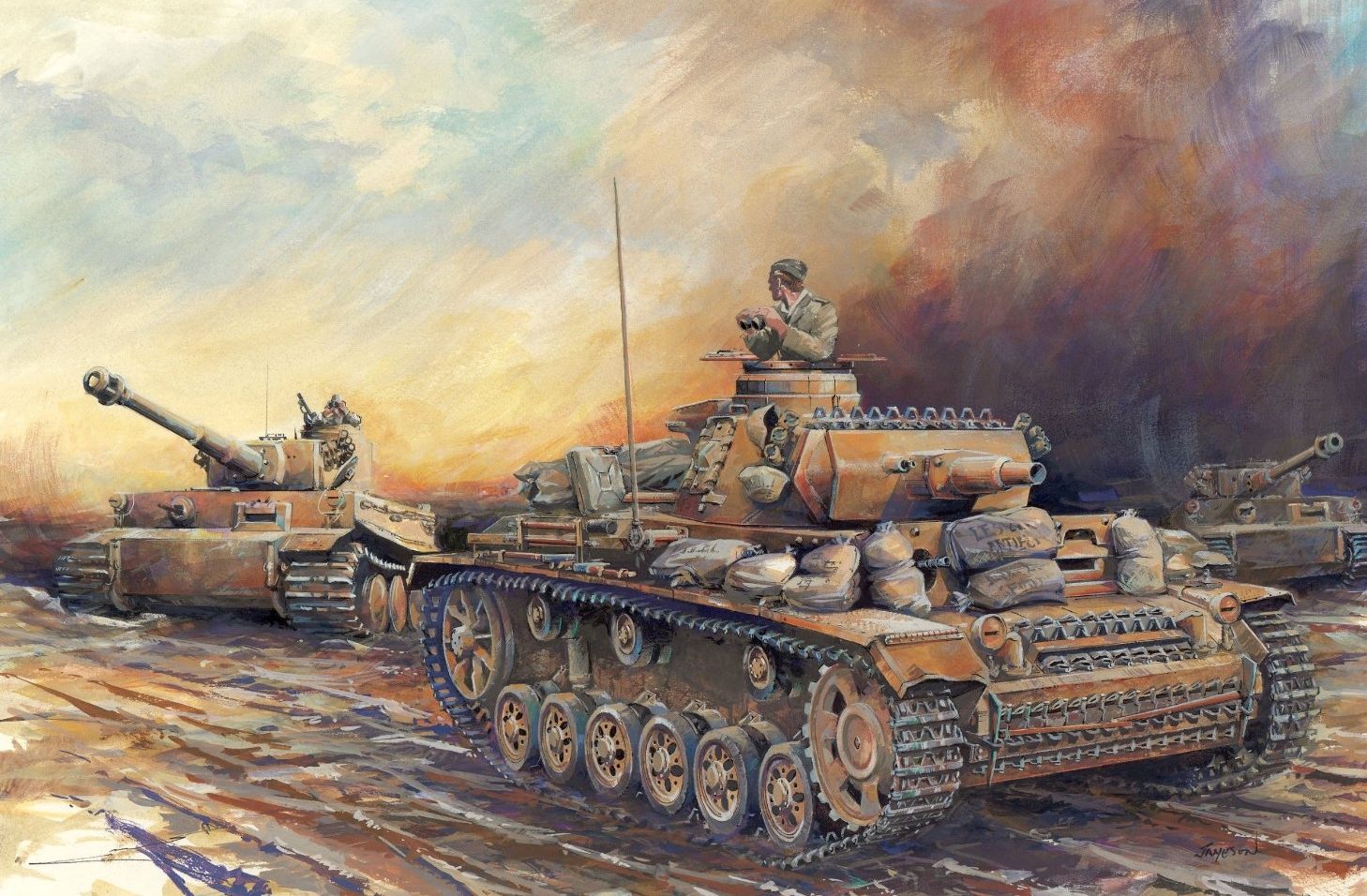 Jameson. Танк Pz.Kpfw. III Ausf. N.