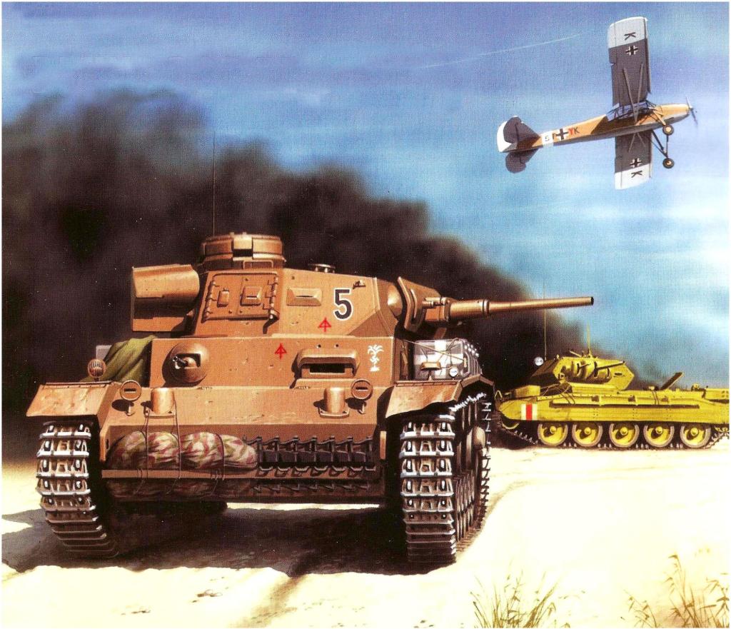 Wróbel Arkadiusz. Танк Panzer III.