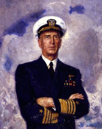 Barclay McClelland. Адмирал флота Ernest J. King.