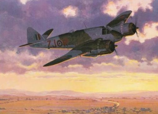 Woodcock Keith. Тяжелый истребитель Bristol Beaufighter Mk.VI.