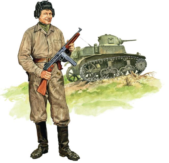 Szyzsko Marek. Советский танкист.