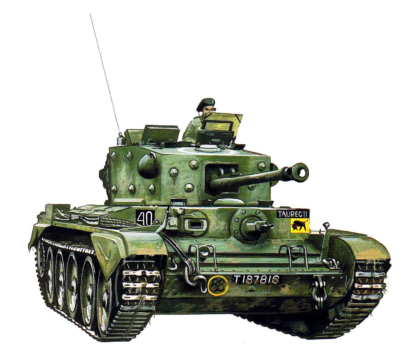 Hadler Terry. Танк A-27M Cromwell Mk.IV.