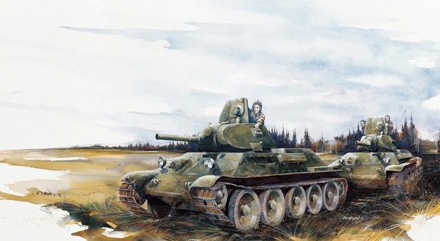 Jameson. Танк Т-34/76.