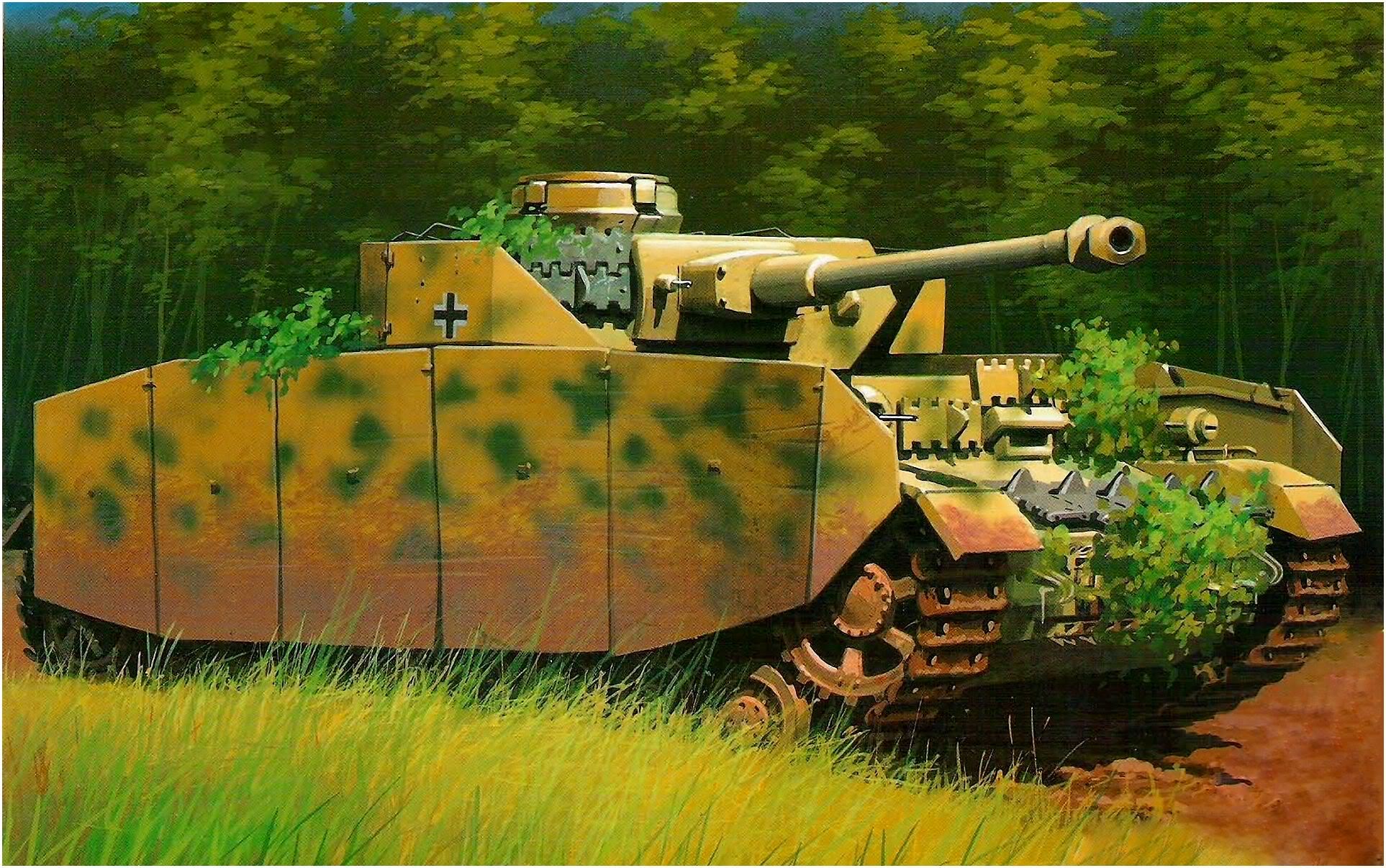 Wróbel Arkadiusz. Танк PzKpfw IV Ausf F2.