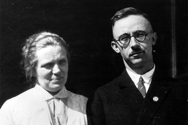 Маргарет и Генрих Гиммлер.