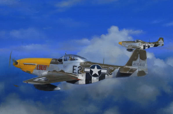 Copic Harley. Истребители P-51D.
