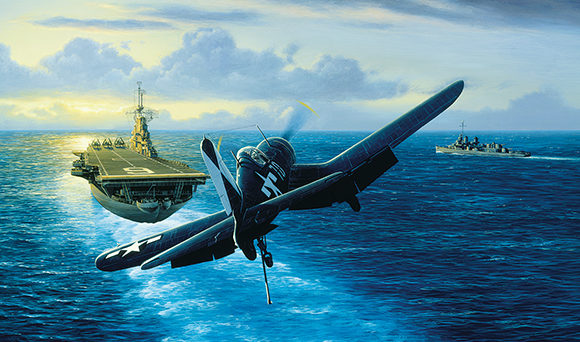 Stokes Stan. Палубный истребитель «Corsair».
