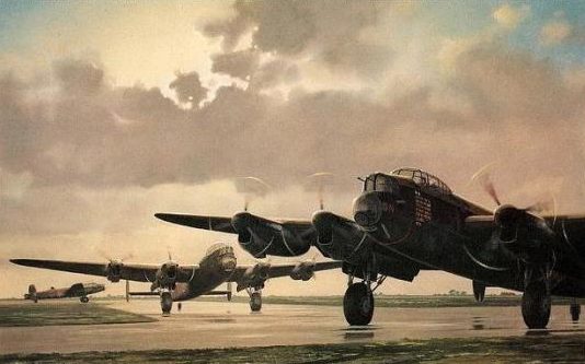 Woodcock Keith. Бомбардировщик Avro Lancaster.