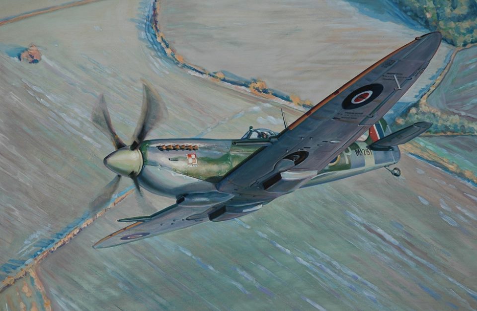 Dubowik Piotr. Истребитель Supermarine Spitfire Mk.IX.