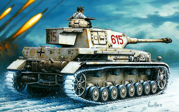 Maio Enzo. Танк Pz.Kpfw. IV Ausf. G.