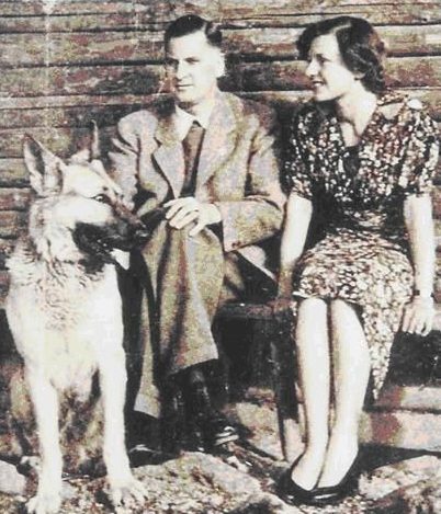 Генриетта фон Ширах с мужем.