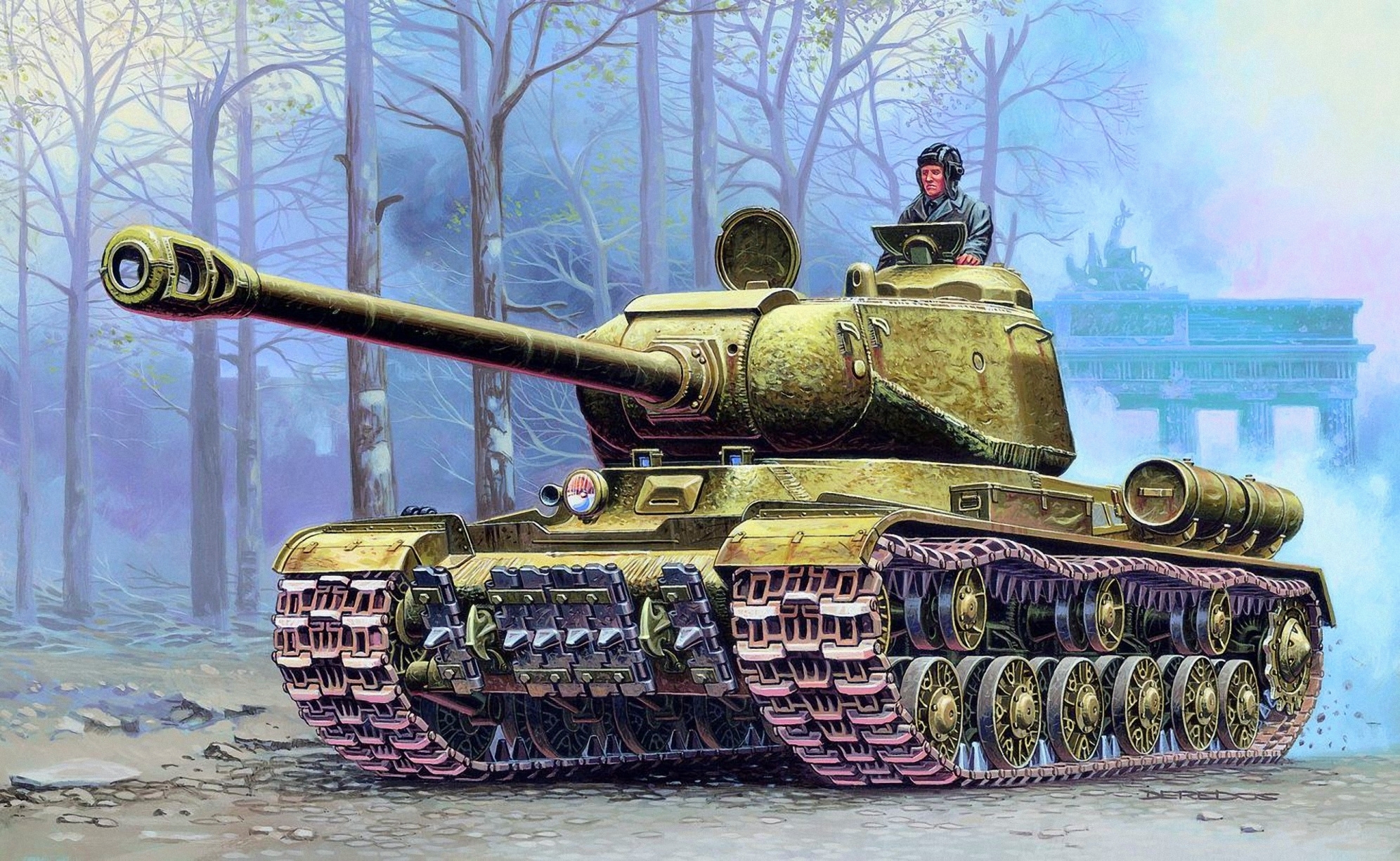 Deredos Andrzej. Тяжелый танк ИС-2.
