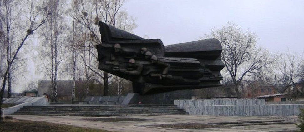 Общий памятника «Лютежский плацдарм».