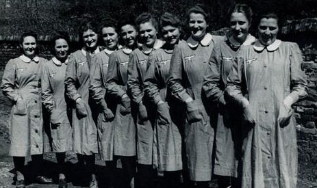 Женщины-служащие вспомогательной службы связи сухопутных войск.