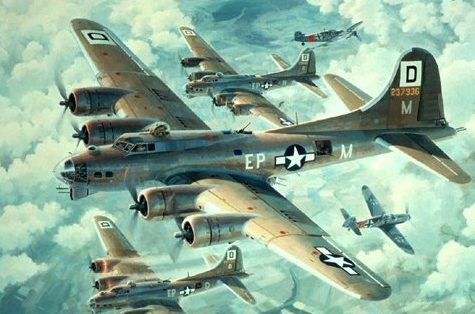 Ferris Keith. Бомбардировщики B-17s.