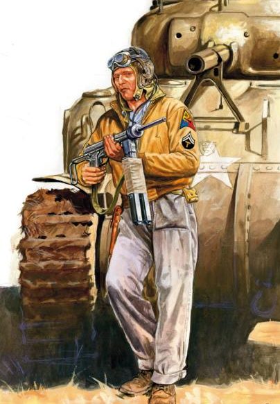 Szyzsko Marek. Американский танкист.