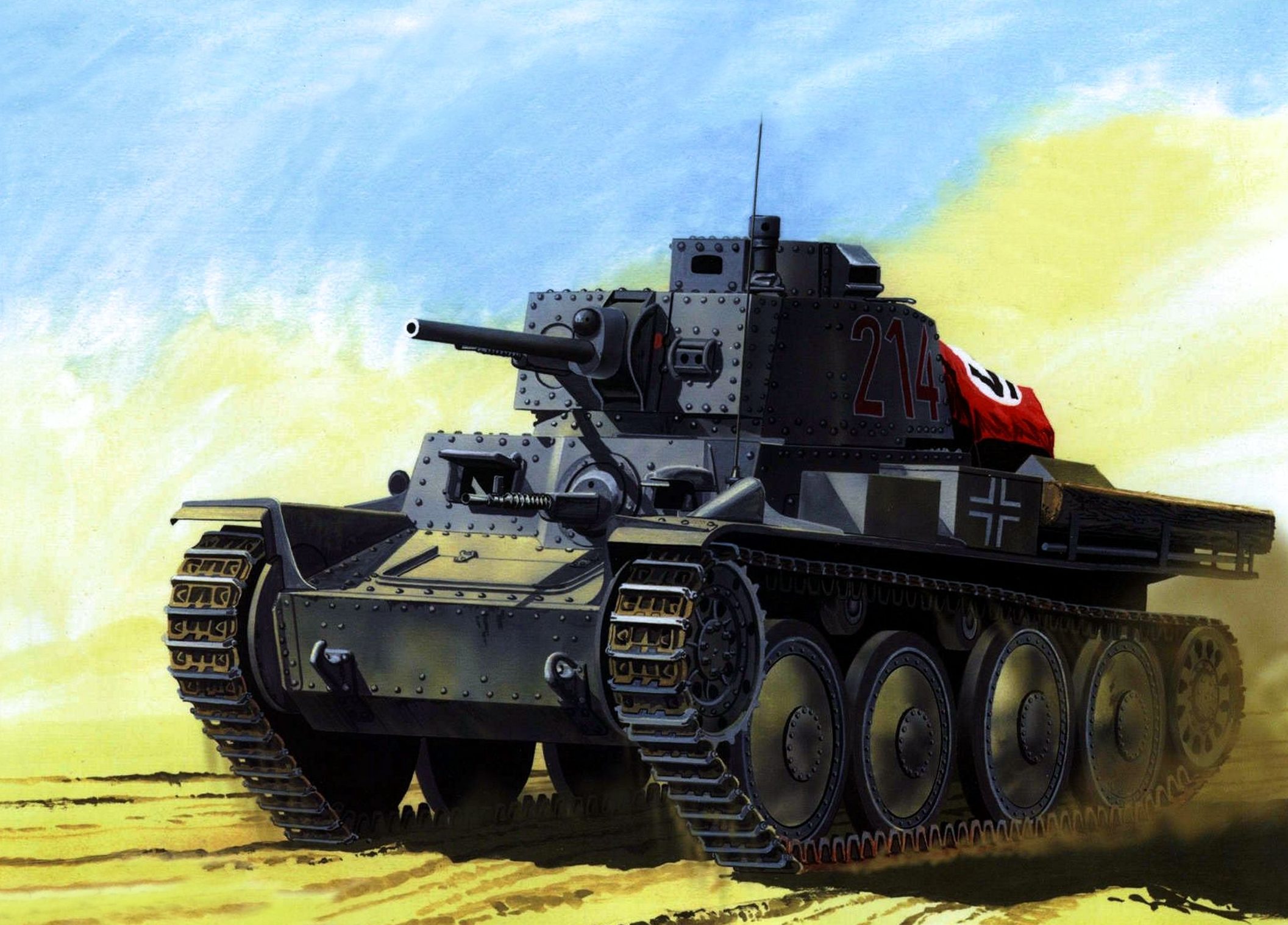 Greer Don. Танк Panzer 38(t).