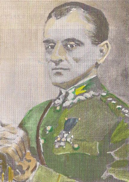 Kossak Wojciech. Капитан кавалерии Kornela Krzeczunowicza.