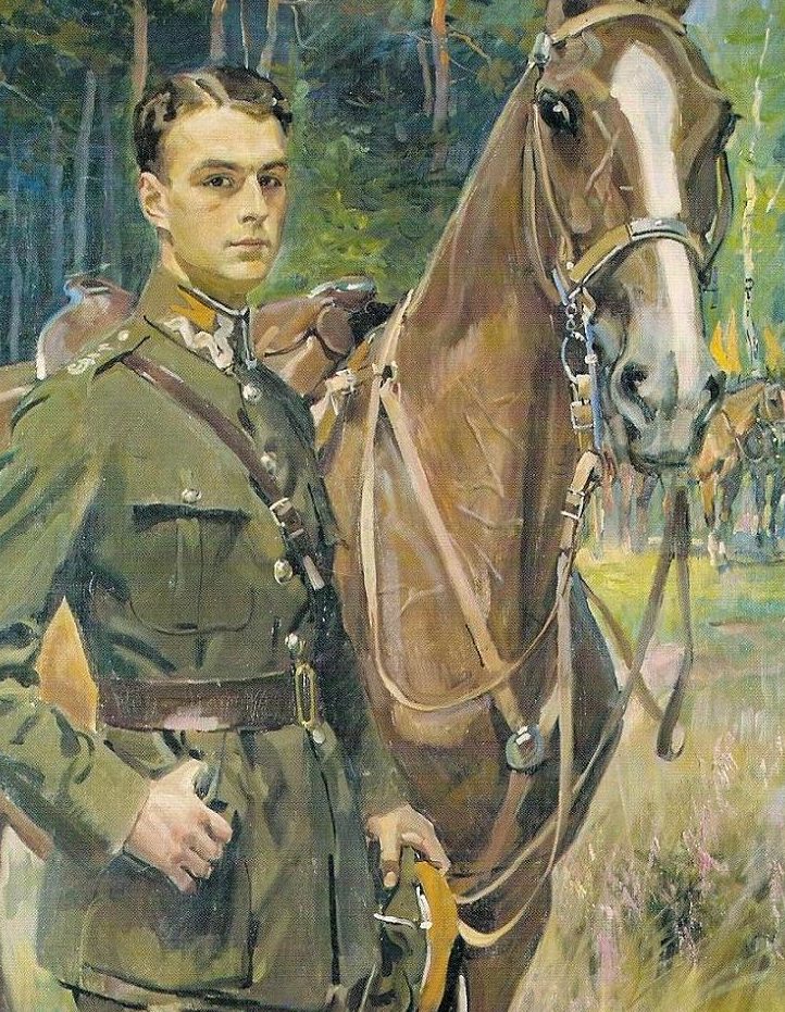Kossak Wojciech. Офицер кавалерии Stefan Zamojskieg.