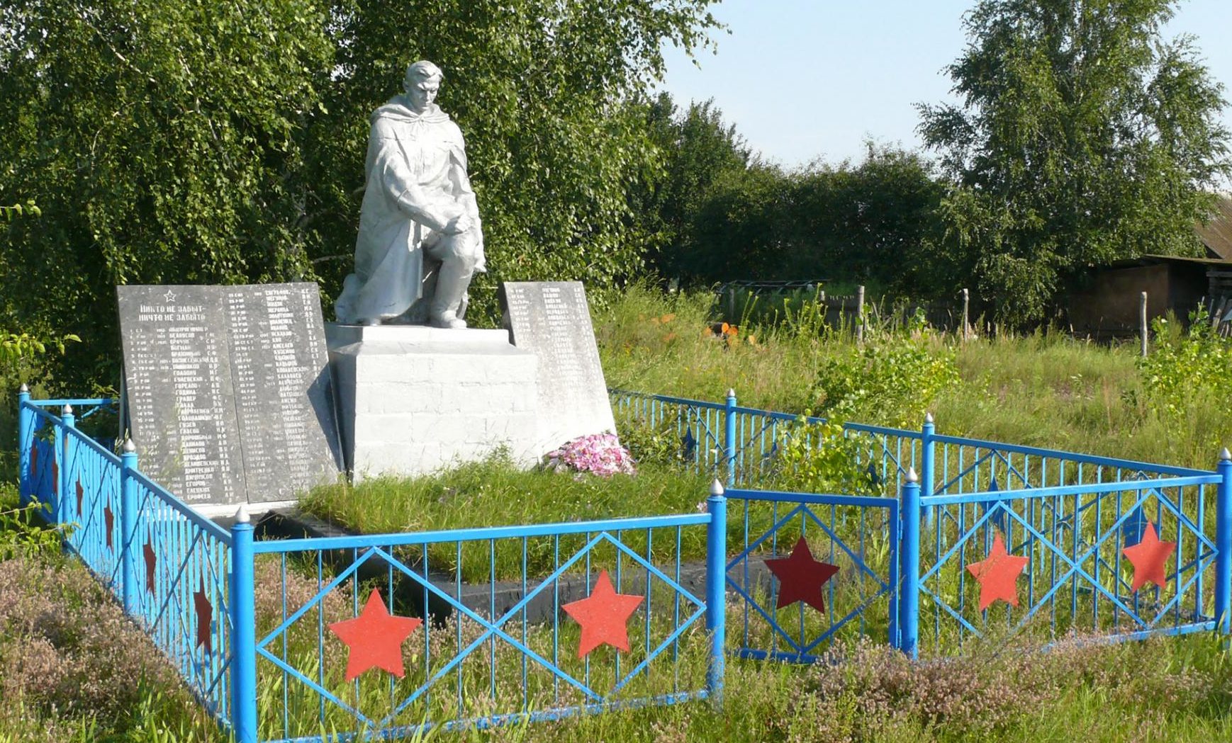 с. Петровское Вышгородского р-на. Братская могила советских воинов.