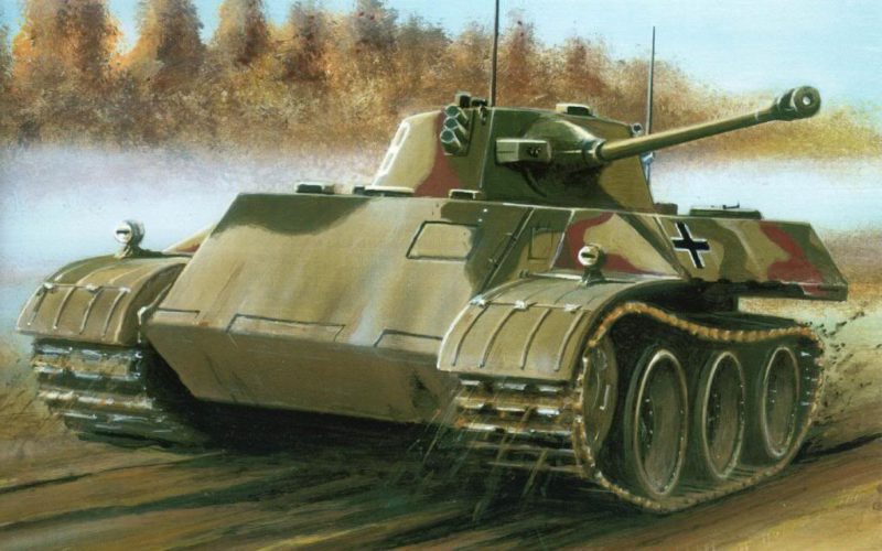 Greer Don. Танк VK 1602 Leopard.