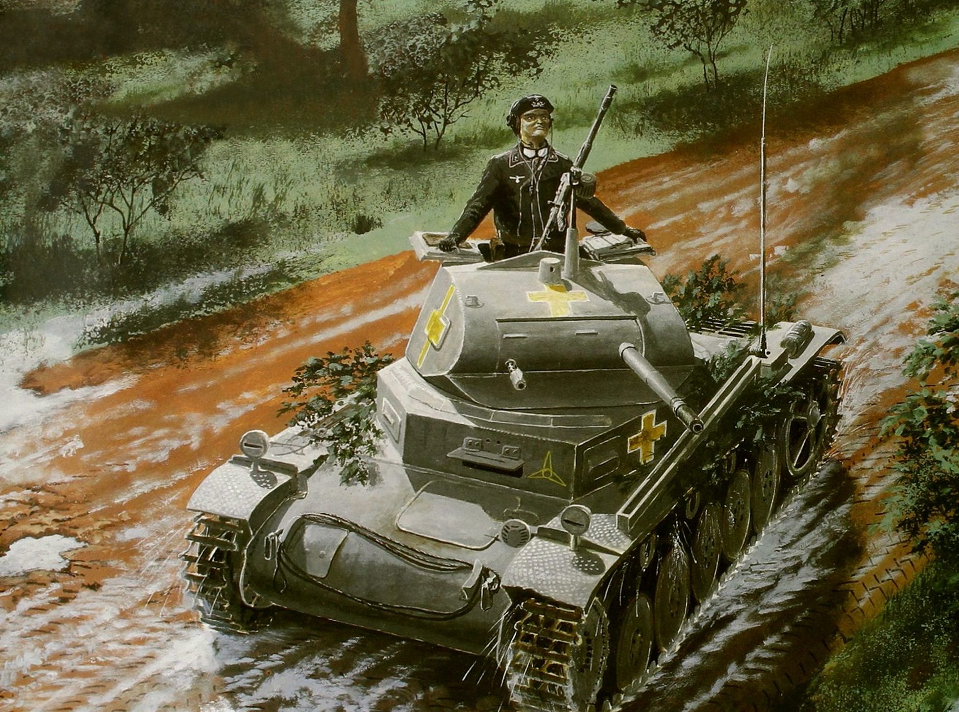 Feist Uwe. Танк Panzer II.