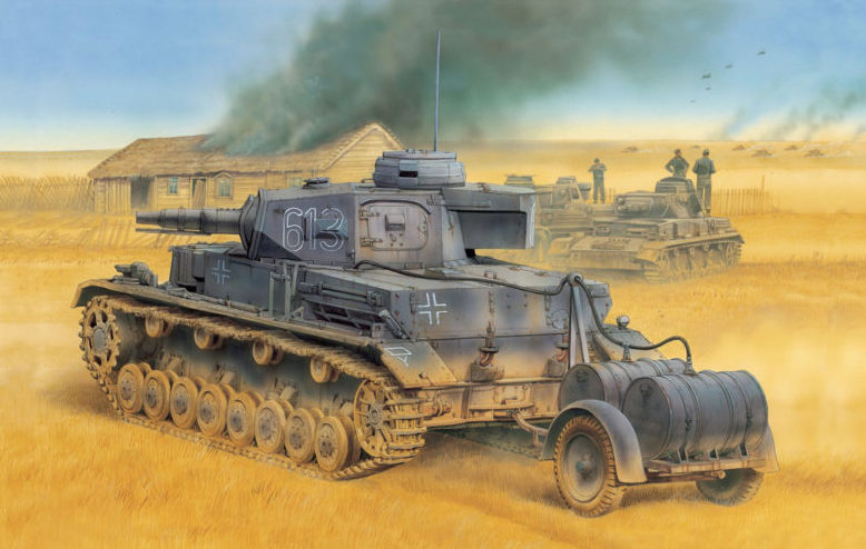 Dennis Peter. Огнеметный танк Pz.Kpfw. IV Ausf. E.