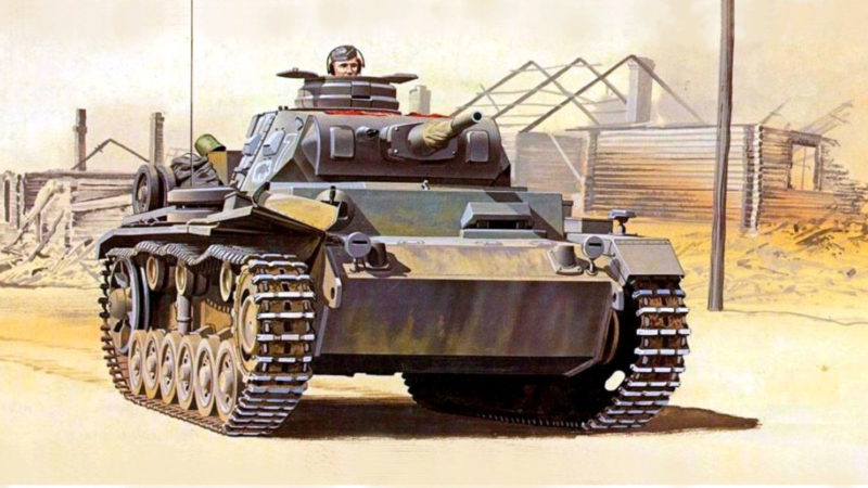 Greer Don. Танк Panzer III 10 Pz Div.