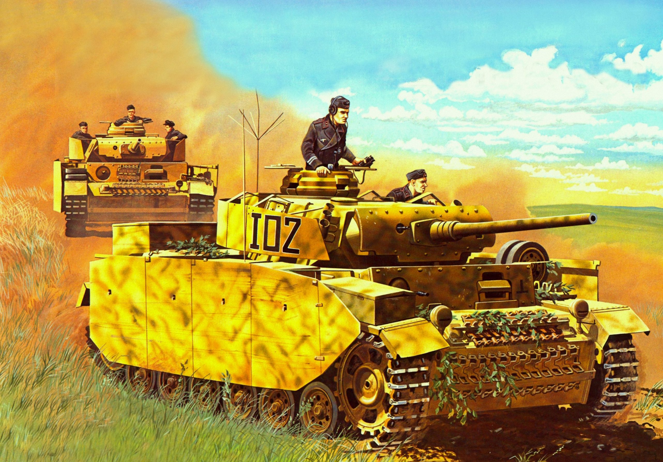 Greer Don. Танк Panzerbefehlswagen III Ausf. L.