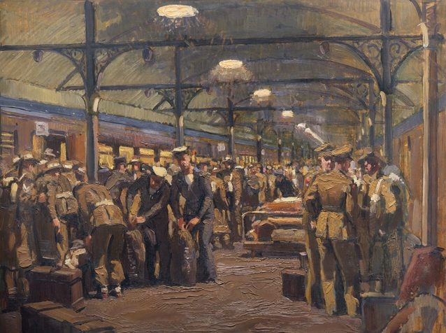 Mainwaring Geoffrey. Станция Albury. Январь 1943 г.