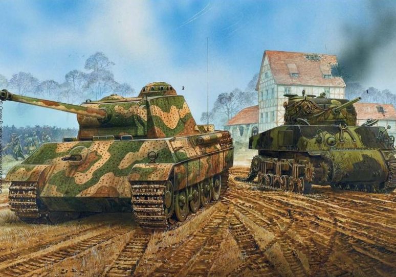 Dennis Peter. Танк Pz.Kpfw. V Ausf. D (Panther).