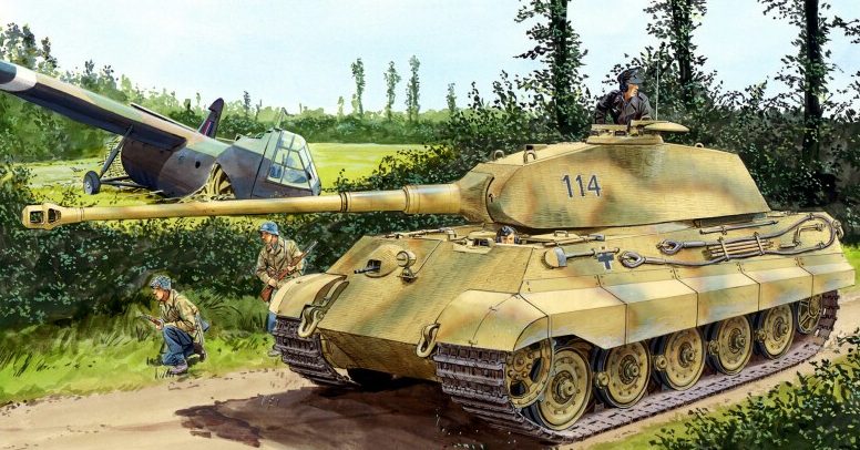 Dennis Peter. Танк Tiger II.