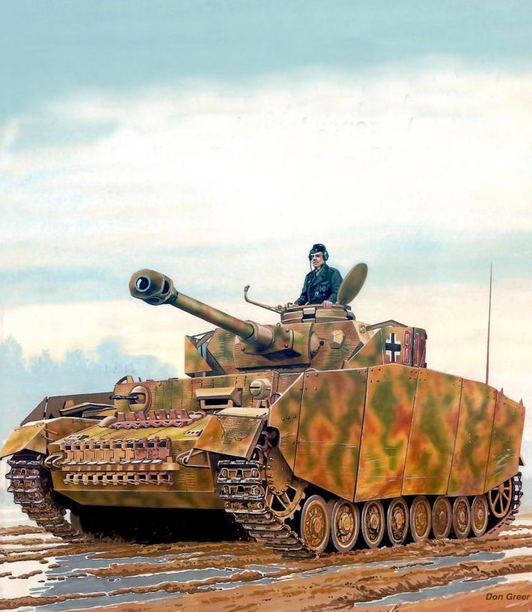 Greer Don. Танк Panzer IV Ausf. H.