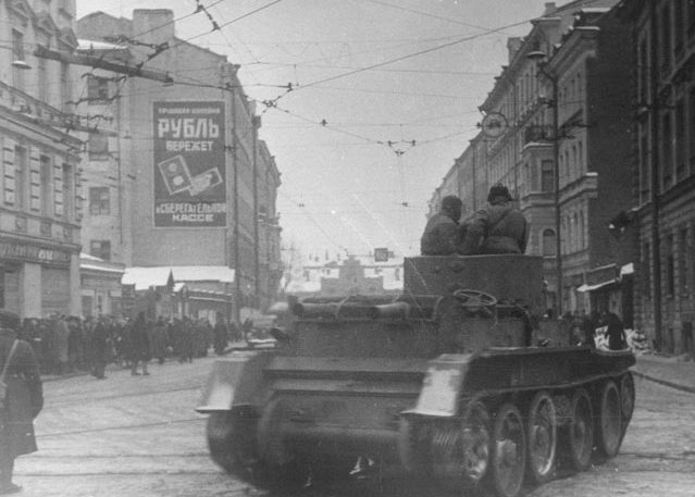 Улицы Ленинграда. Октябрь, 1941 г.