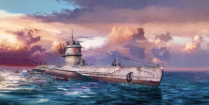 Herter Rick. Подводная лодка «U-552» серии VII-C.