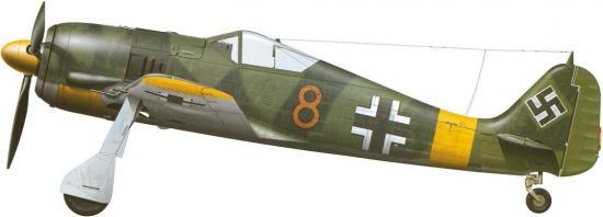 Tullis Tom. Истребитель Fw-190 A-3.