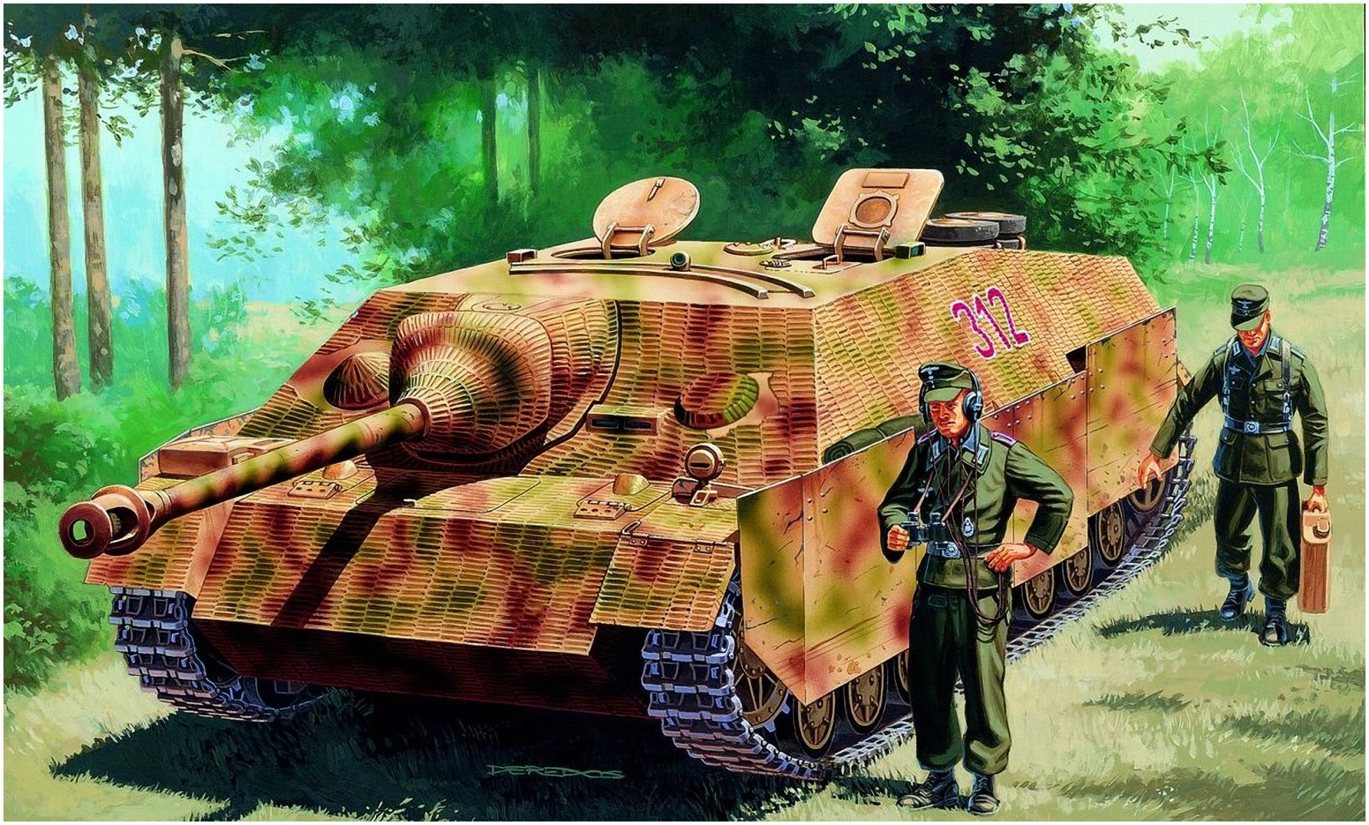 Deredos Andrzej. САУ Jagdpanzer IV Ausf.