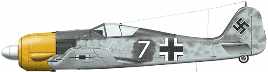 Tullis Tom. Истребитель Fw-190 A-3.