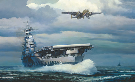 Phillips William. Авианосец «Hornet».