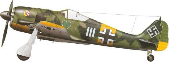 Tullis Tom. Истребитель Fw-190 A-4.