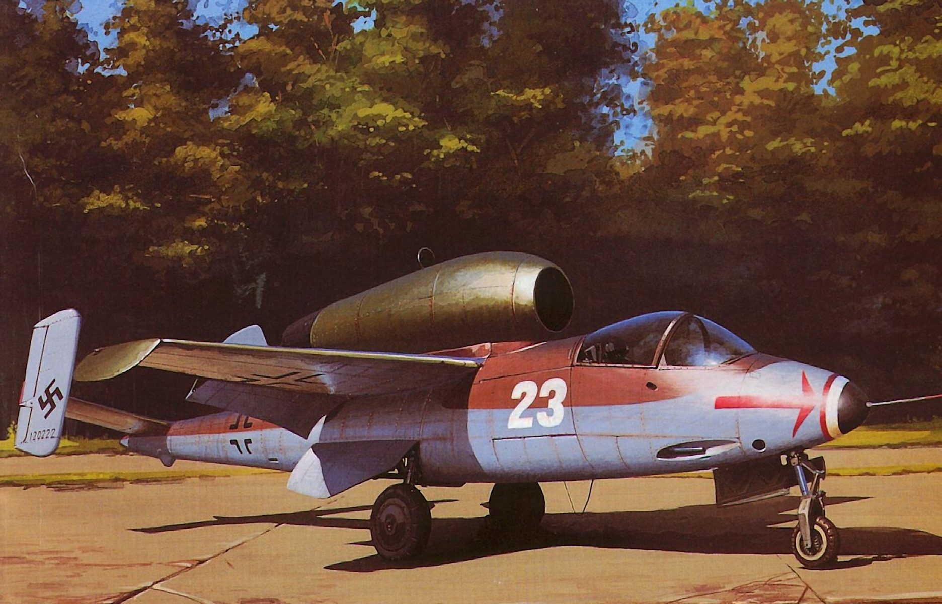 Wrobel Jaroslaw. Реактивный истребитель Henkel He-162.
