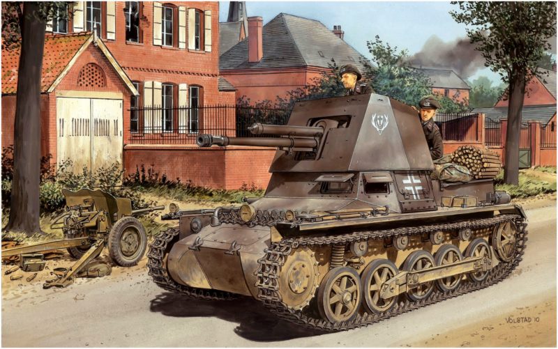 Volstad Ronald. Танк Panzerjäger I 4.7cm PaK(t).
