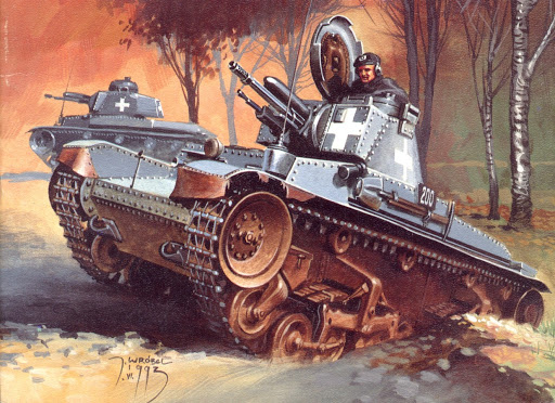 Wrobel Jaroslaw. Лёгкий танк PzKpfw 35(t).