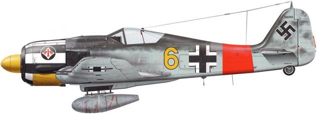 Tullis Tom. Истребитель Fw-190 A-7.