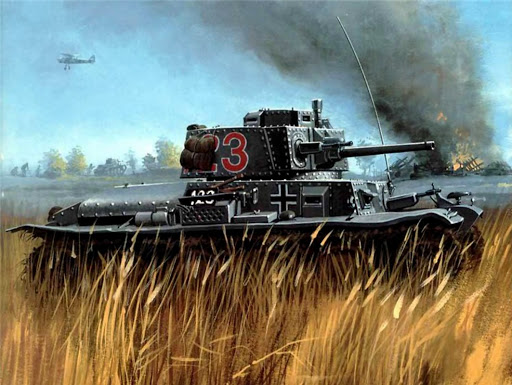 Wrobel Jaroslaw. Лёгкий танк PzKpfw 35(t).
