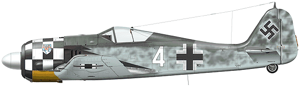 Tullis Tom. Истребитель Fw-190 A-7.