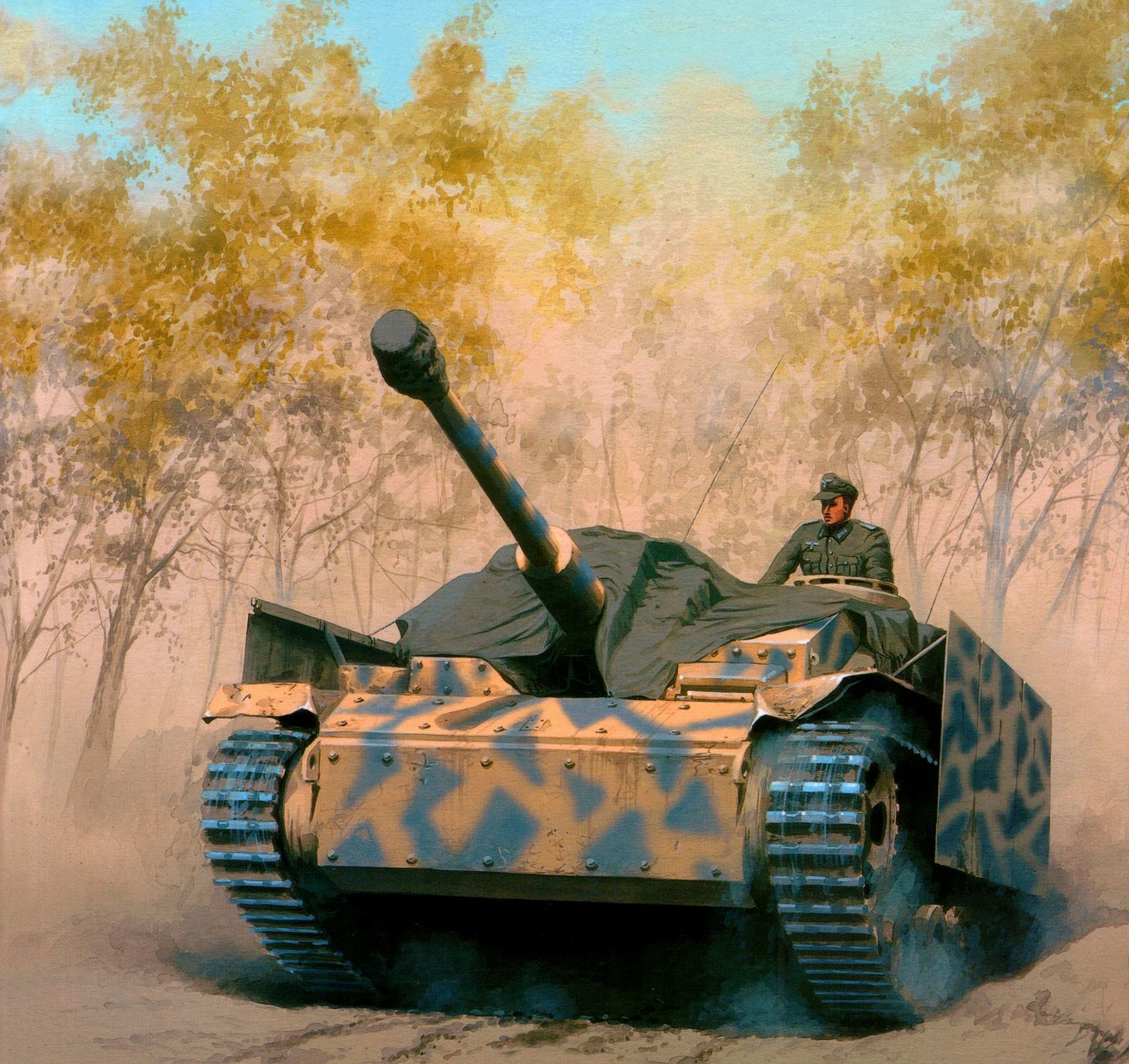 Wróbel Arkadiusz. САУ StuG 40 Ausf. G.