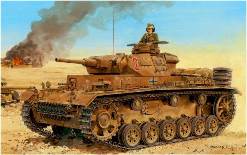 Volstad Ronald. Танк Panzer III Ausf J.